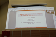 TRAKYA ÜNİVERSİTESİNDE 19. ULUSLARARASI GEOMETRİ SEMPOZYUMU GERÇEKLEŞTİRİLDİ