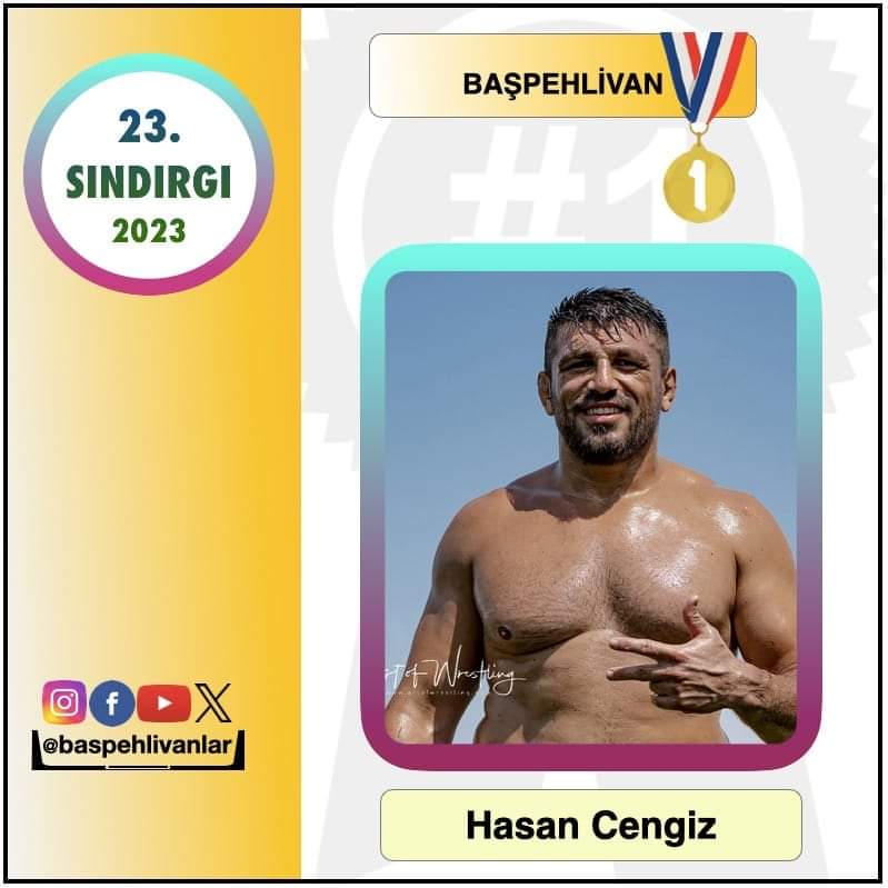 ÖĞRENCİMİZ HASAN CENGİZ, 23. SINDIRGI YAĞCIBEDİR YAĞLI GÜREŞLERİ’NDE BİRİNCİ OLDU