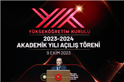 TRAKYA ÜNİVERSİTESİ REKTÖRÜ PROF. DR. ERHAN TABAKOĞLU, 2023-2024 YÜKSEKÖĞRETİM AKADEMİK YILI AÇILIŞ TÖRENİNE KATILDI