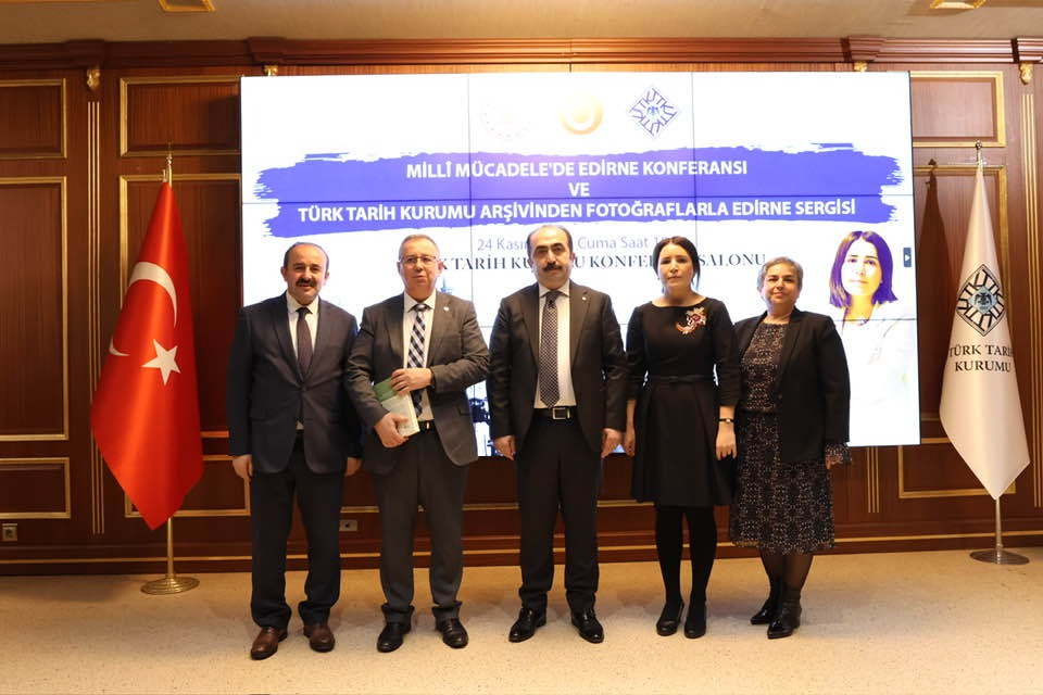 PROF. DR. NURTEN ÇETİN, TÜRK TARİH KURUMUNDA, EDİRNE’NİN KURTULUŞUNU ELE ALAN BİR KONFERANS GERÇEKLEŞTİRDİ