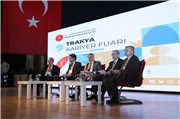 TRAKYA ÜNİVERSİTESİ EV SAHİPLİĞİNDE DÜZENLENEN TRAKYA KARİYER FUARINA REKOR İLGİ