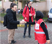 EDİRNE İL MÜFTÜLÜĞÜ VE TÜRK KIZILAY EDİRNE ŞUBESİNDEN FİNAL DÖNEMİNDE ÖĞRENCİLERİMİZE DESTEK