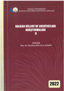 BALKAN ARAŞTIRMA ENSTİTÜSÜ VE BALKAN DİLLERİ VE EDEBİYATLARI BÖLÜMÜ AKADEMİSYENLERİ KİTAPLARINI REKTÖR PROF. DR. ERHAN TABAKOĞLU’NA TAKDİM ETTİ