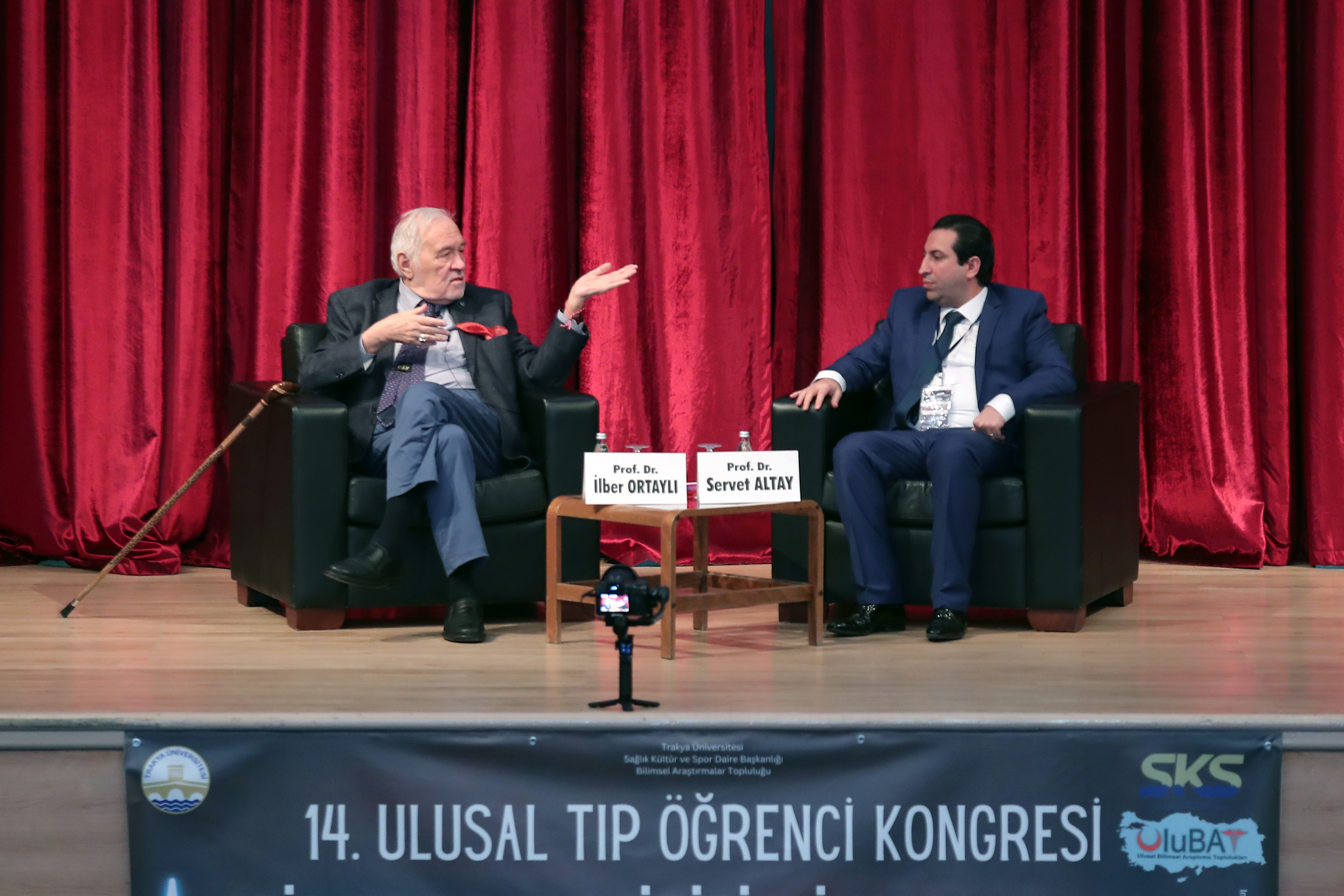 14. ULUSAL TIP ÖĞRENCİ KONGRESİ’NDE PROF. DR. İLBER ORTAYLI İLE ÖZEL SÖYLEŞİ