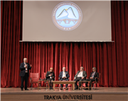 BALKAN ÜNİVERSİTELER BİRLİĞİ TECRÜBESİ VE GELECEK VİZYONU PANELİNE REKTÖR PROF. DR. ERHAN TABAKOĞLU BAŞKANLIK YAPTI