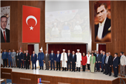 REKTÖR PROF. DR. ERHAN TABAKOĞLU, TEKİRDAĞ NAMIK KEMAL ÜNİVERSİTESİNDE KÜTÜPHANE AÇILIŞINA VE “BULGARİSTAN VE YUNANİSTAN BATI TRAKYA TÜRKLERİNİN DİNİ DURUMLARI” PANELİNE KATILDI