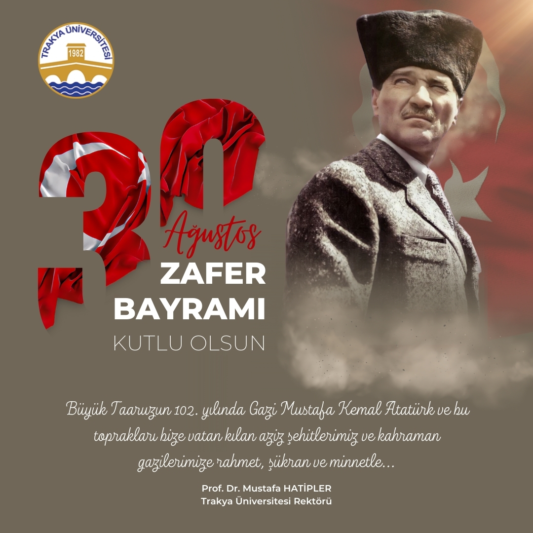 “30 AĞUSTOS ZAFER BAYRAMI” KUTLU OLSUN