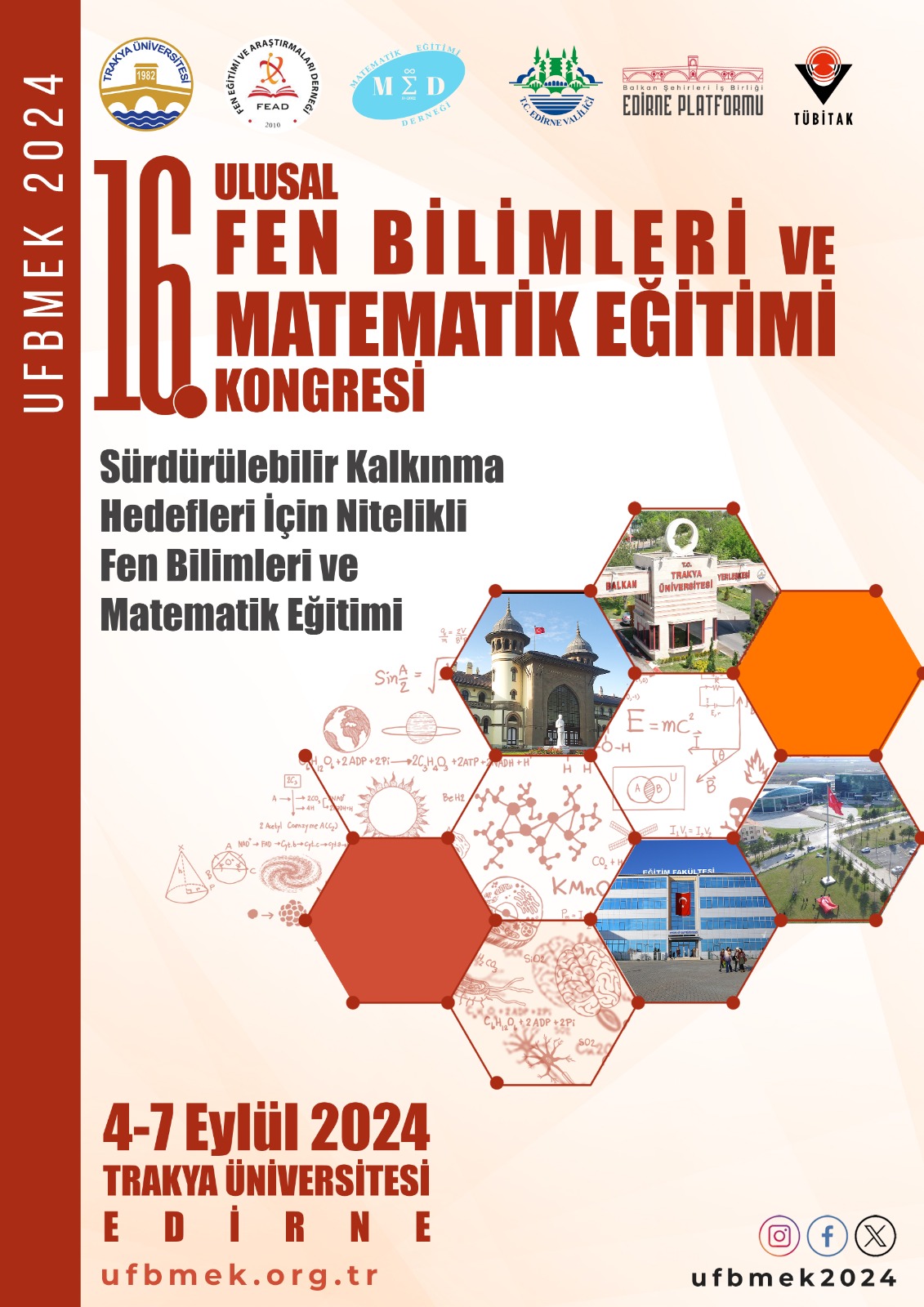 16. ULUSAL FEN BİLİMLERİ VE MATEMATİK EĞİTİMİ KONGRESİ