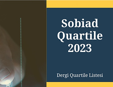 TRAKYA EĞİTİM DERGİSİ SOBİAD 2023 QUARTİLE DİLİMLERİ LİSTESİNDE Q1 KATEGORİSİNDE