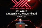 TRAKYA ÜNİVERSİTESİ HEYETİ, YÜKSEKÖĞRETİM KURULU (YÖK) 2024-2025 AKADEMİK AÇILIŞ TÖRENİNE KATILDI