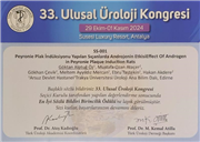 ÖĞRETİM ÜYELERİMİZ ÜROLOJİ KONGRESİNDEN ÖDÜLLE DÖNDÜ