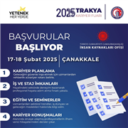 TRAKYA KARİYER FUARI 2025